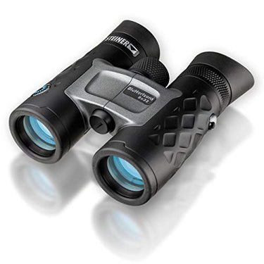 STEINER Fernglas BluHorizons 10x42 - Deutsche Marken-Qualität, 10 Jahre Garantie, Anpassung an Helligkeit, Schutz der Augen, 10-Fach Zoom, hochwertiges Urlaubs- und Reisefernglas im Sale